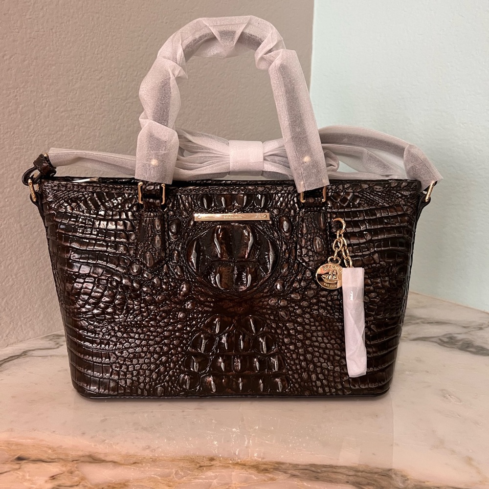 Brahmin Ironwood Mini Asher, NWT